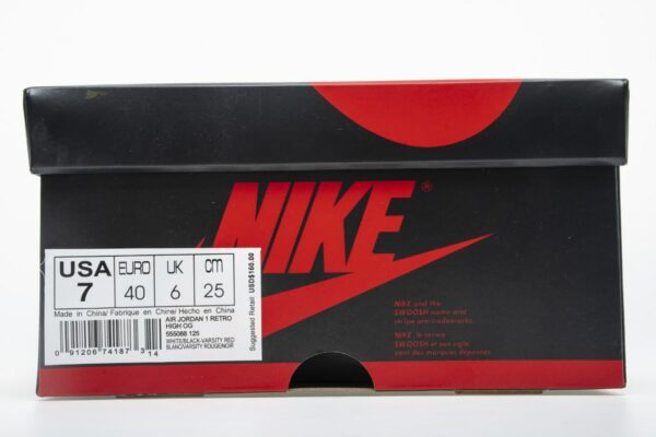 RÉPLICA AIR JORDAN 1 RETRO HIGH 'SATIN BLACK TOE' - Imagen 4
