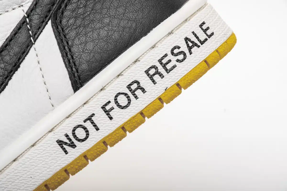 RÉPLICA AIR JORDAN 1 RETRO HIGH OG NRG 'NOT FOR RESALE' - Imagen 4