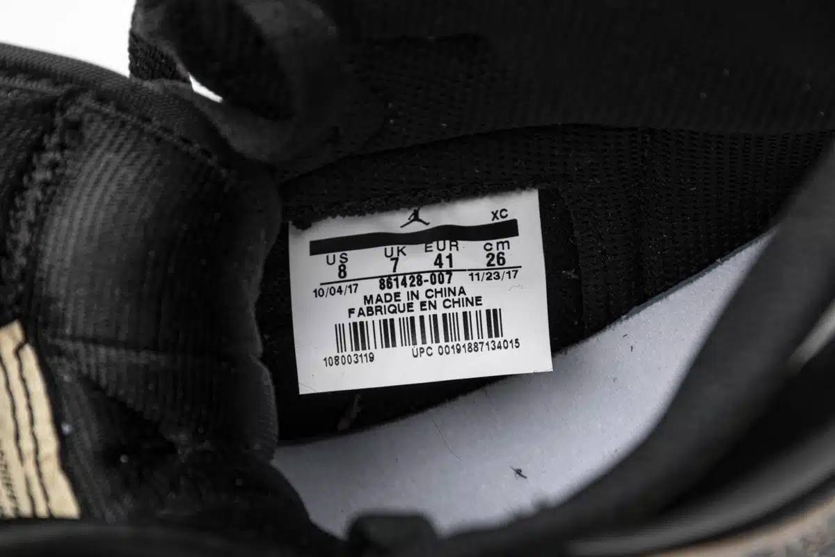 RÉPLICA AIR JORDAN 1 RETRO HIGH OG NRG 'GOLD TOP 3' - Imagen 8