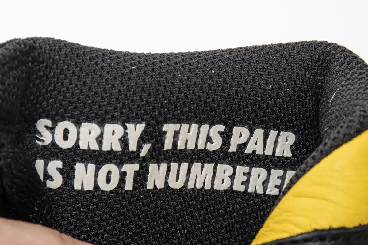 RÉPLICA AIR JORDAN 1 RETRO HIGH OG NRG 'NOT FOR RESALE' - Imagen 6